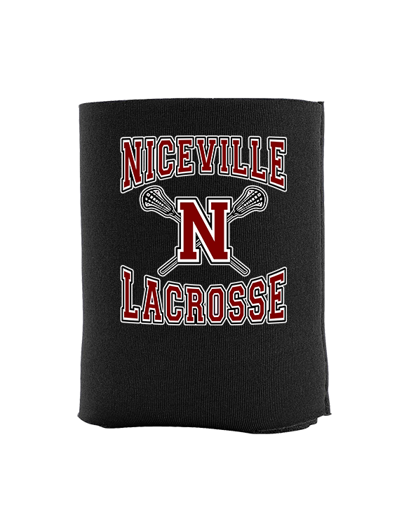 Niceville HS Boys Lacrosse Main Logo - Koozie
