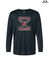 Niceville HS Boys Lacrosse Main Logo - Mens Oakley Longsleeve