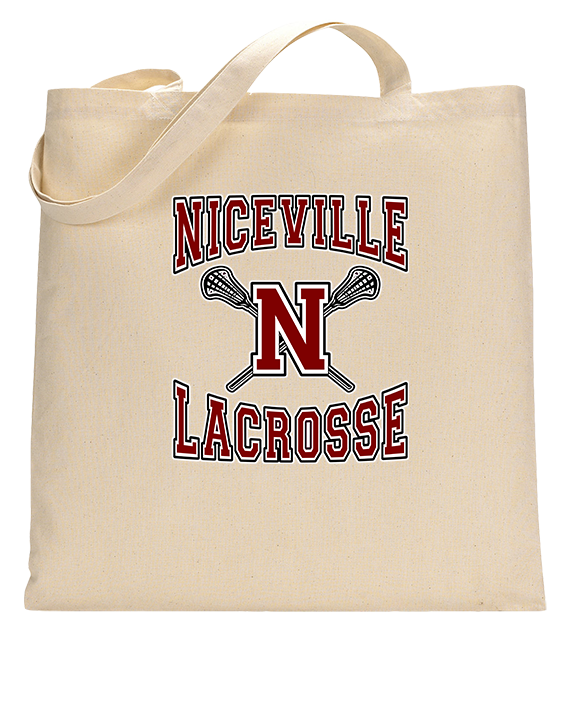 Niceville HS Boys Lacrosse Main Logo - Tote