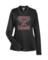 Niceville HS Boys Lacrosse Main Logo - Womens Performance Longsleeve