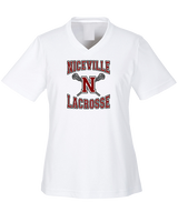 Niceville HS Boys Lacrosse Main Logo - Womens Performance Shirt