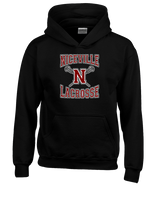 Niceville HS Boys Lacrosse Main Logo - Youth Hoodie
