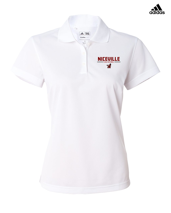Niceville HS Flag Football Keen - Adidas Womens Polo