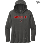 Niceville HS Flag Football Keen - New Era Tri-Blend Hoodie
