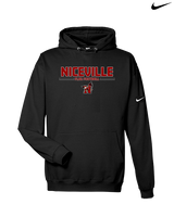 Niceville HS Flag Football Keen - Nike Club Fleece Hoodie