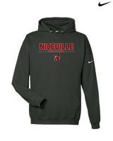 Niceville HS Flag Football Keen - Nike Club Fleece Hoodie