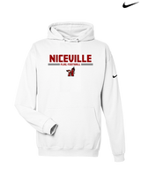 Niceville HS Flag Football Keen - Nike Club Fleece Hoodie