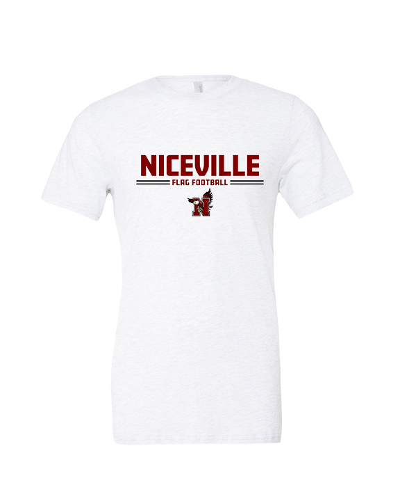 Niceville HS Flag Football Keen - Tri-Blend Shirt