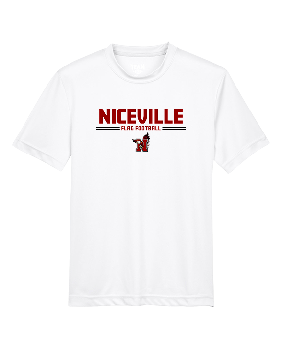 Niceville HS Flag Football Keen - Youth Performance Shirt