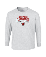 Niceville HS Flag Football School Football - Cotton Longsleeve