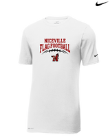 Niceville HS Flag Football School Football - Mens Nike Cotton Poly Tee