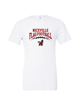 Niceville HS Flag Football School Football - Tri-Blend Shirt