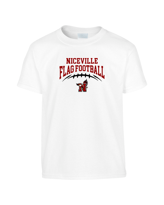 Niceville HS Flag Football School Football - Youth Shirt