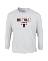 Niceville HS Girls Lacrosse Block - Cotton Longsleeve