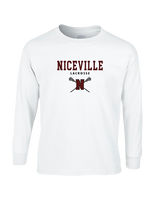 Niceville HS Girls Lacrosse Block - Cotton Longsleeve