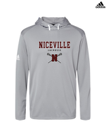 Niceville HS Girls Lacrosse Block - Mens Adidas Hoodie