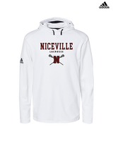 Niceville HS Girls Lacrosse Block - Mens Adidas Hoodie