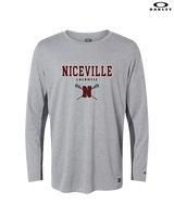 Niceville HS Girls Lacrosse Block - Mens Oakley Longsleeve