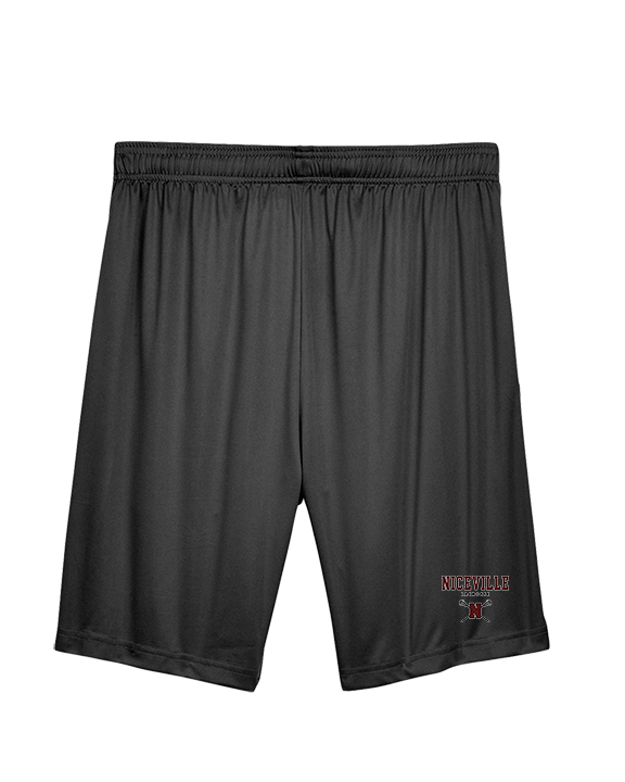 Niceville HS Girls Lacrosse Block - Mens Training Shorts with Pockets