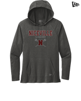 Niceville HS Girls Lacrosse Block - New Era Tri-Blend Hoodie