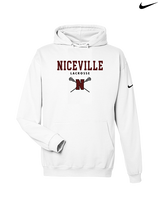 Niceville HS Girls Lacrosse Block - Nike Club Fleece Hoodie