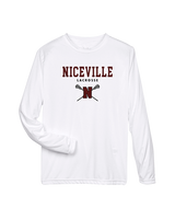 Niceville HS Girls Lacrosse Block - Performance Longsleeve