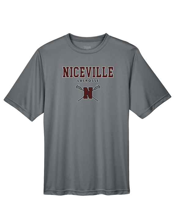 Niceville HS Girls Lacrosse Block - Performance Shirt