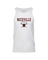 Niceville HS Girls Lacrosse Block - Tank Top