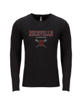 Niceville HS Girls Lacrosse Block - Tri-Blend Long Sleeve