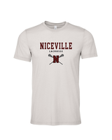 Niceville HS Girls Lacrosse Block - Tri-Blend Shirt