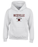 Niceville HS Girls Lacrosse Block - Unisex Hoodie