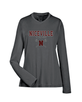 Niceville HS Girls Lacrosse Block - Womens Performance Longsleeve