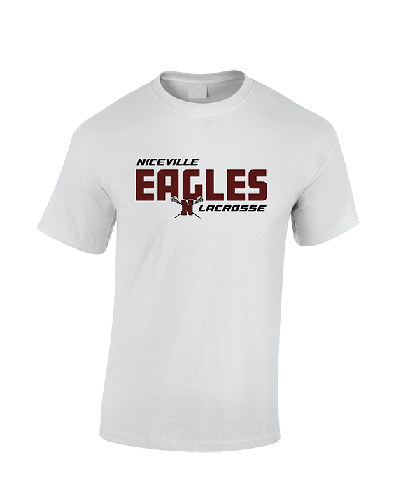 Niceville HS Girls Lacrosse Bold - Cotton T-Shirt