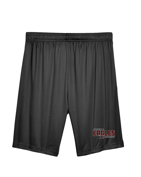 Niceville HS Girls Lacrosse Bold - Mens Training Shorts with Pockets