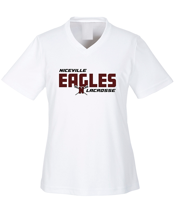 Niceville HS Girls Lacrosse Bold - Womens Performance Shirt