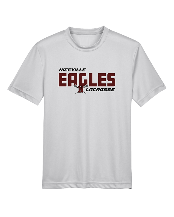 Niceville HS Girls Lacrosse Bold - Youth Performance Shirt