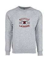 Niceville HS Girls Lacrosse Curve - Crewneck Sweatshirt