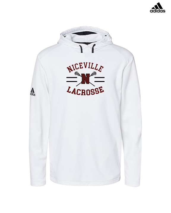 Niceville HS Girls Lacrosse Curve - Mens Adidas Hoodie