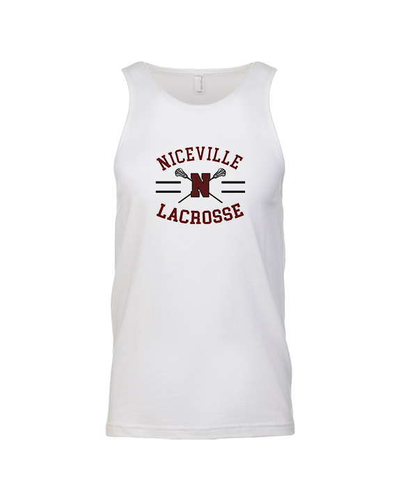 Niceville HS Girls Lacrosse Curve - Tank Top