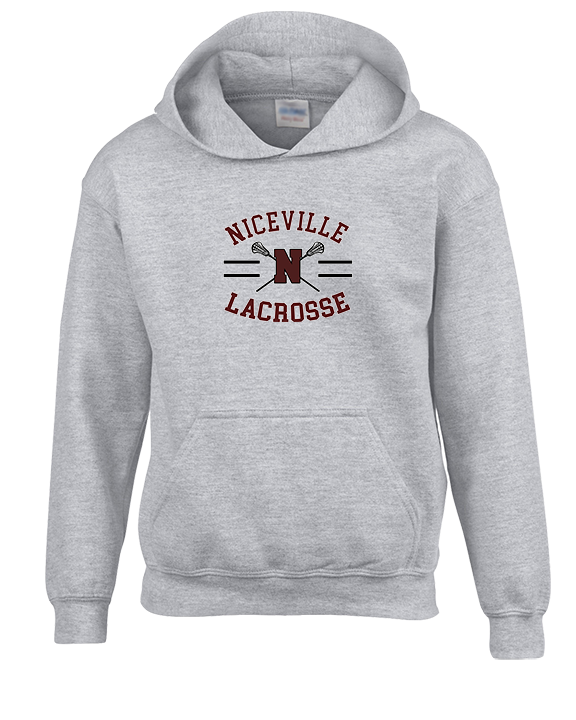 Niceville HS Girls Lacrosse Curve - Youth Hoodie