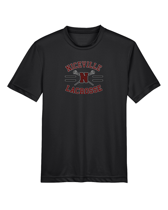 Niceville HS Girls Lacrosse Curve - Youth Performance Shirt