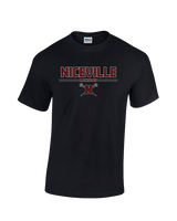 Niceville HS Girls Lacrosse Keen - Cotton T-Shirt