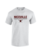 Niceville HS Girls Lacrosse Keen - Cotton T-Shirt