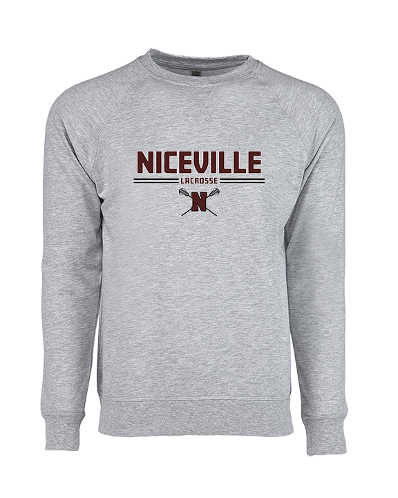 Niceville HS Girls Lacrosse Keen - Crewneck Sweatshirt