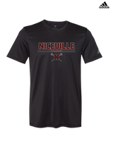 Niceville HS Girls Lacrosse Keen - Mens Adidas Performance Shirt