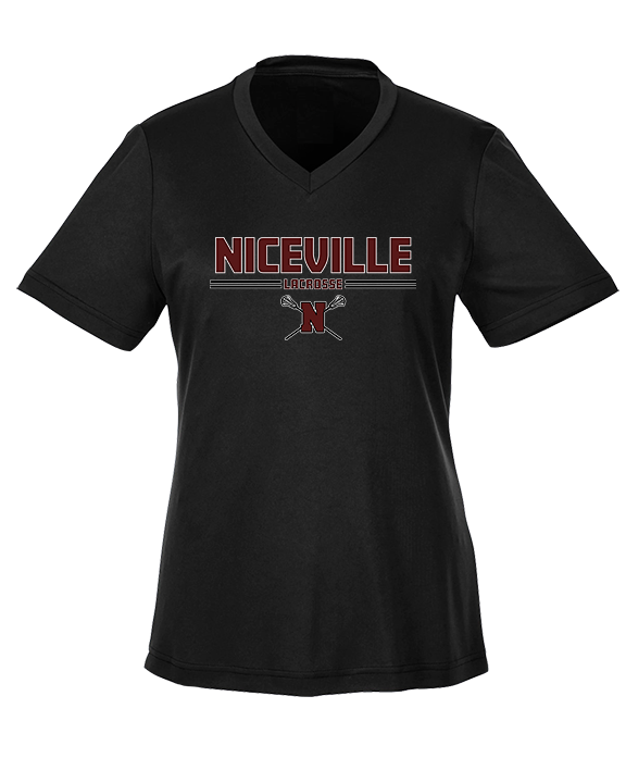Niceville HS Girls Lacrosse Keen - Womens Performance Shirt