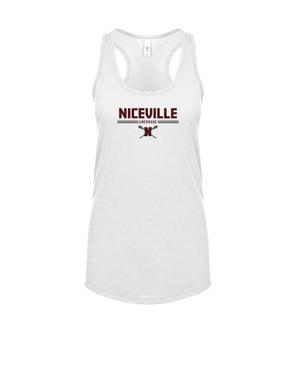 Niceville HS Girls Lacrosse Keen - Womens Tank Top
