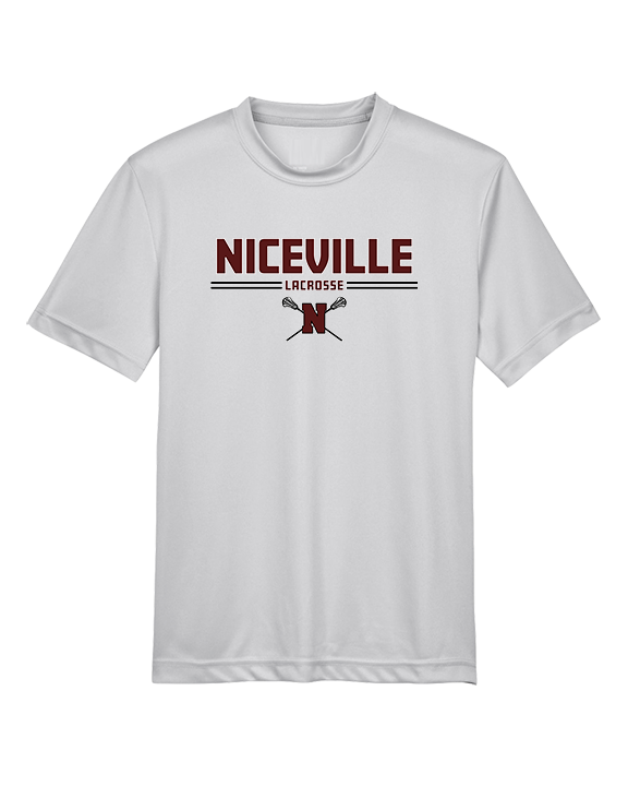 Niceville HS Girls Lacrosse Keen - Youth Performance Shirt