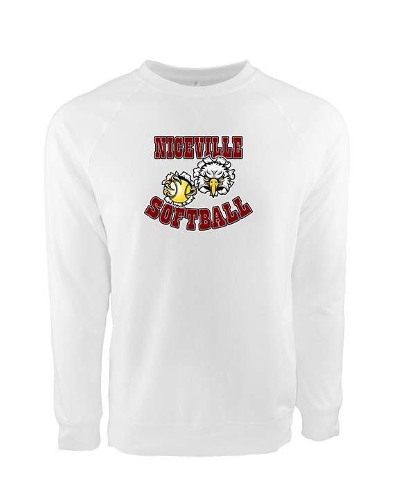 Niceville HS Softball - Crewneck Sweatshirt