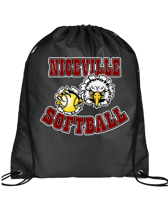 Niceville HS Softball - Drawstring Bag